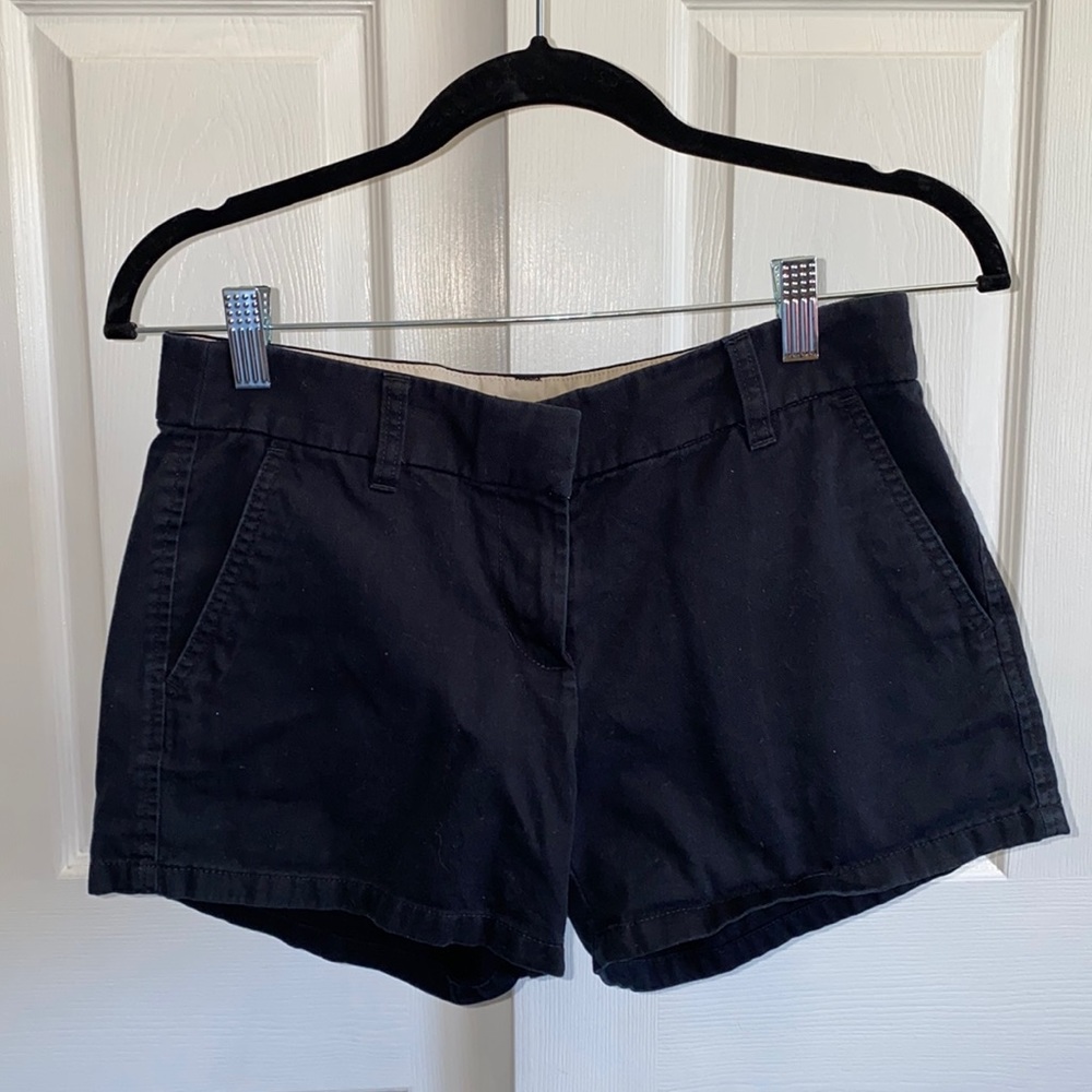 Size 2 black J. Crew shorts